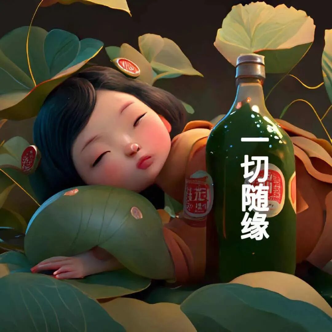 可爱动漫带字头像