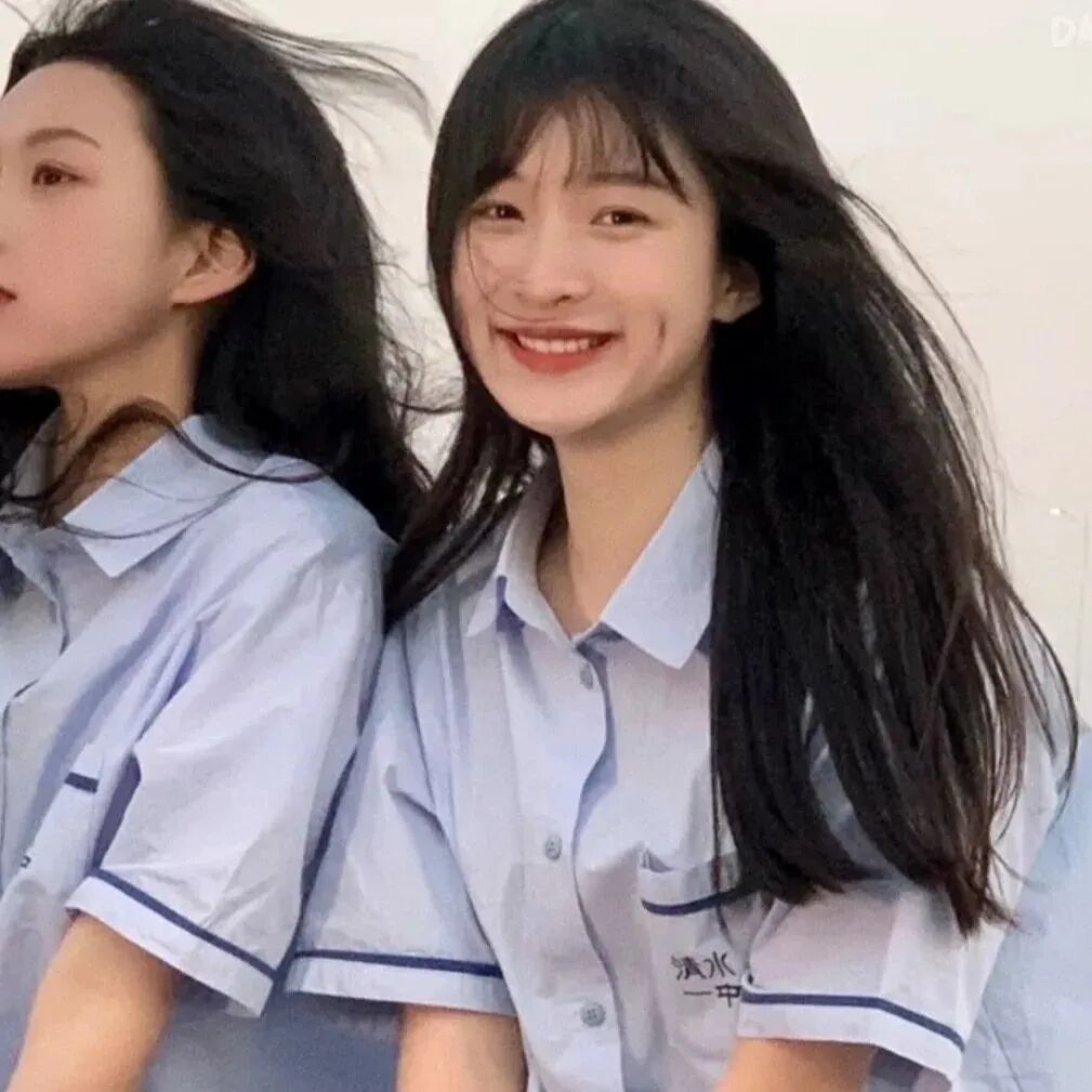 gmtxblib学院风二人闺蜜头像真人闺蜜头像