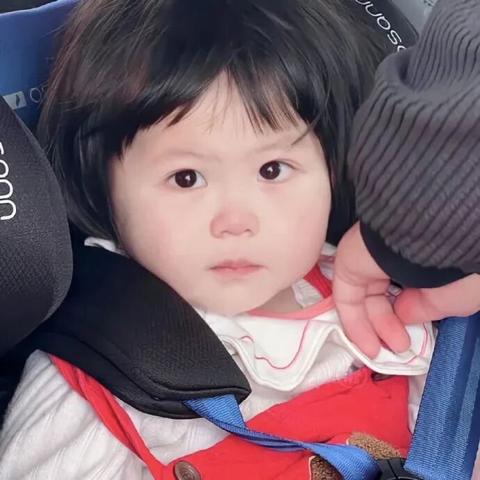 可爱小女孩瑶一瑶萌娃头像