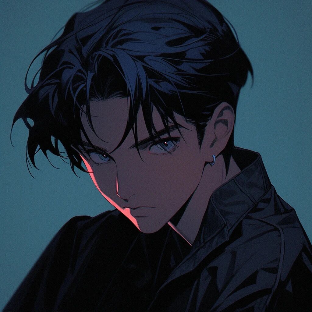 帅气冷酷动漫头像男