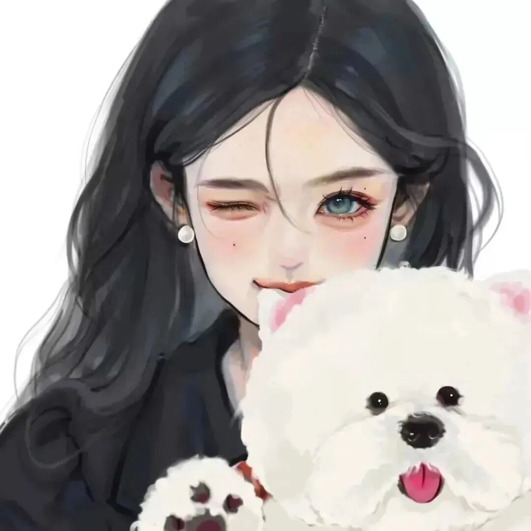 手绘动漫头像女