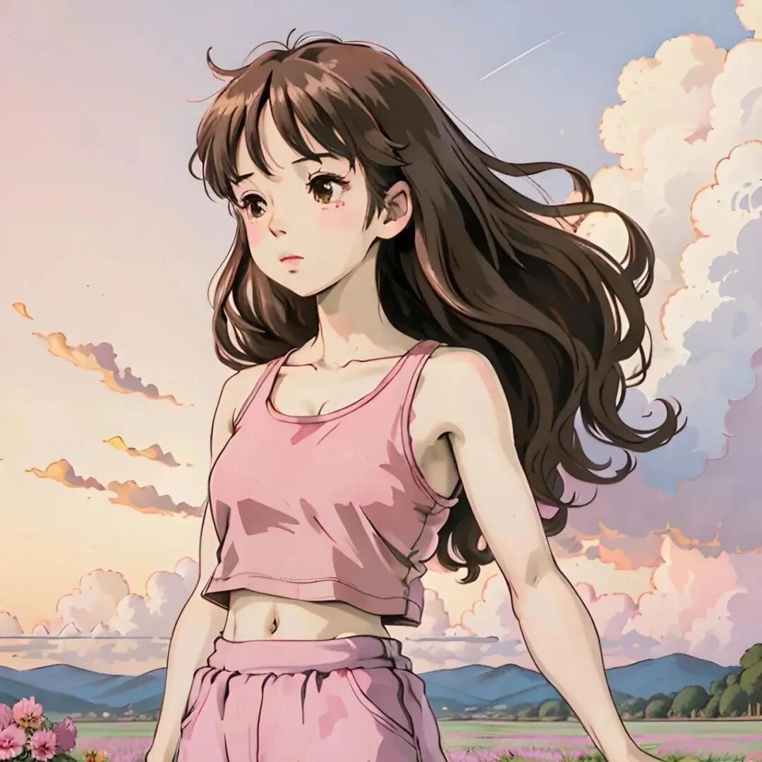 五人闺蜜头像唯美动漫闺蜜头像