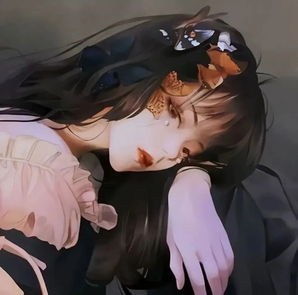 唯美动漫头像女