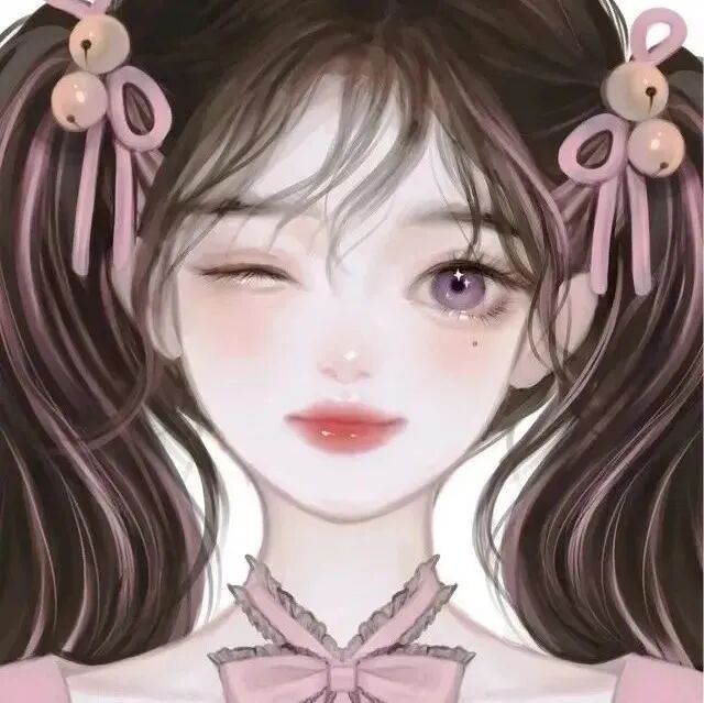 手绘动漫头像女