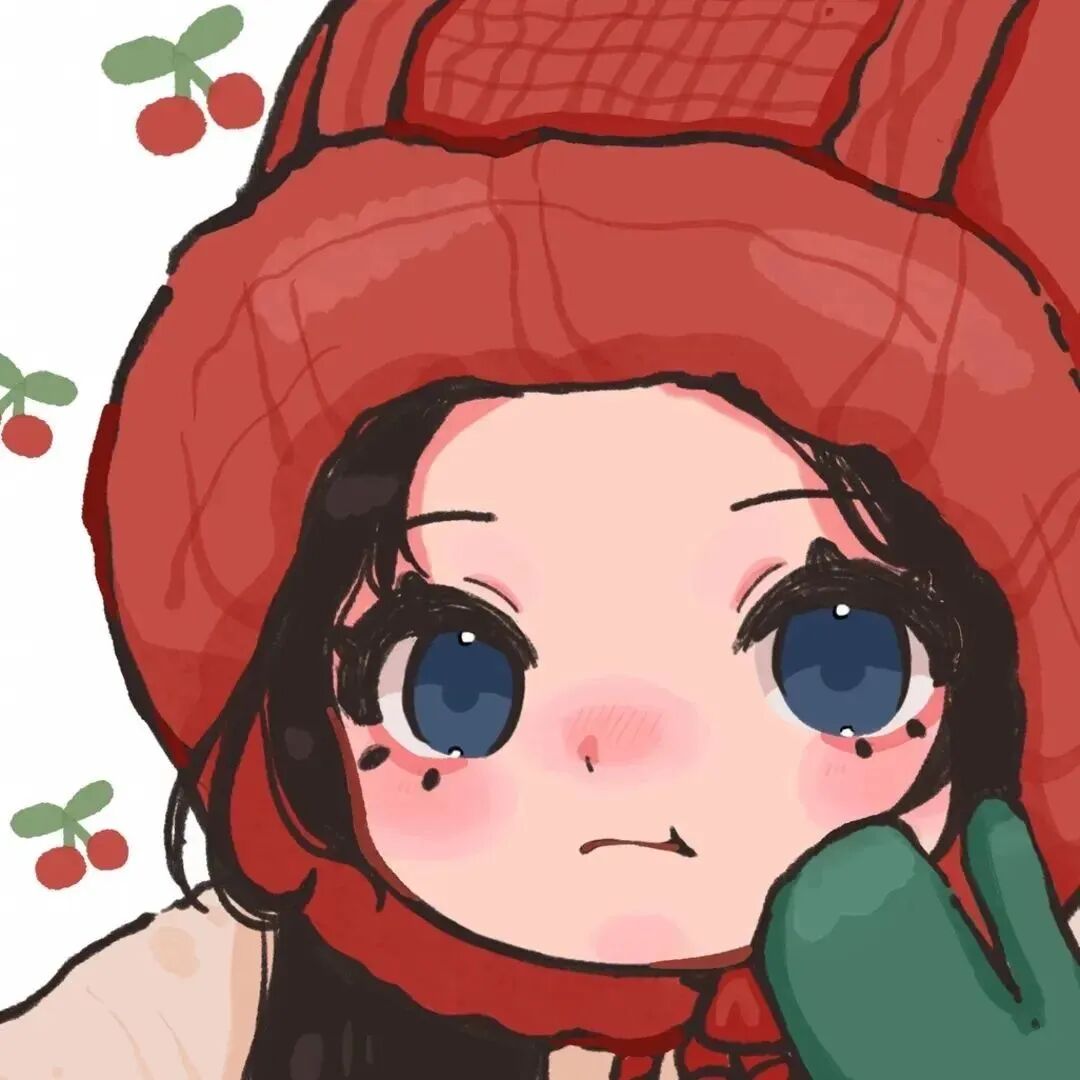 可爱手绘动漫头像女