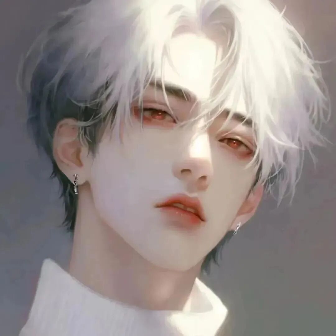 手绘酷酷动漫头像男