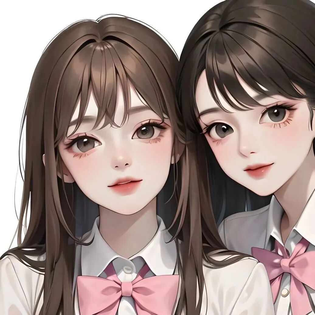 二人闺蜜头像动漫闺蜜头像