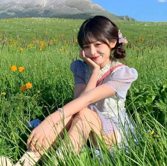 小清新女生头像