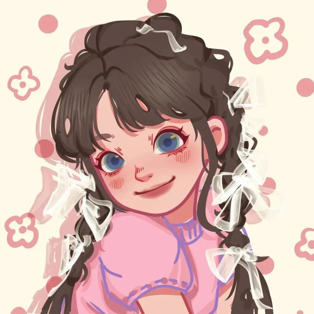 可爱手绘动漫头像女