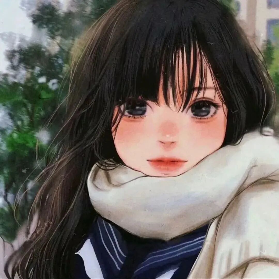 手绘动漫头像女