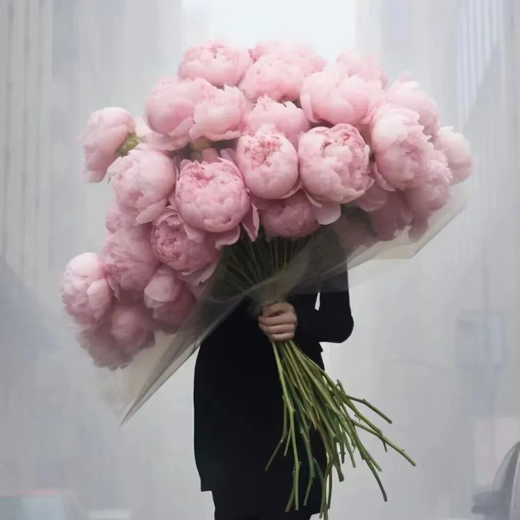 唯美意境鲜花动漫头像女