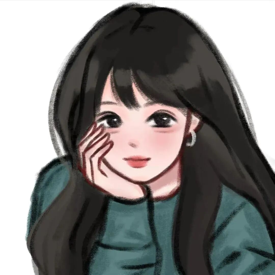 手绘动漫头像女