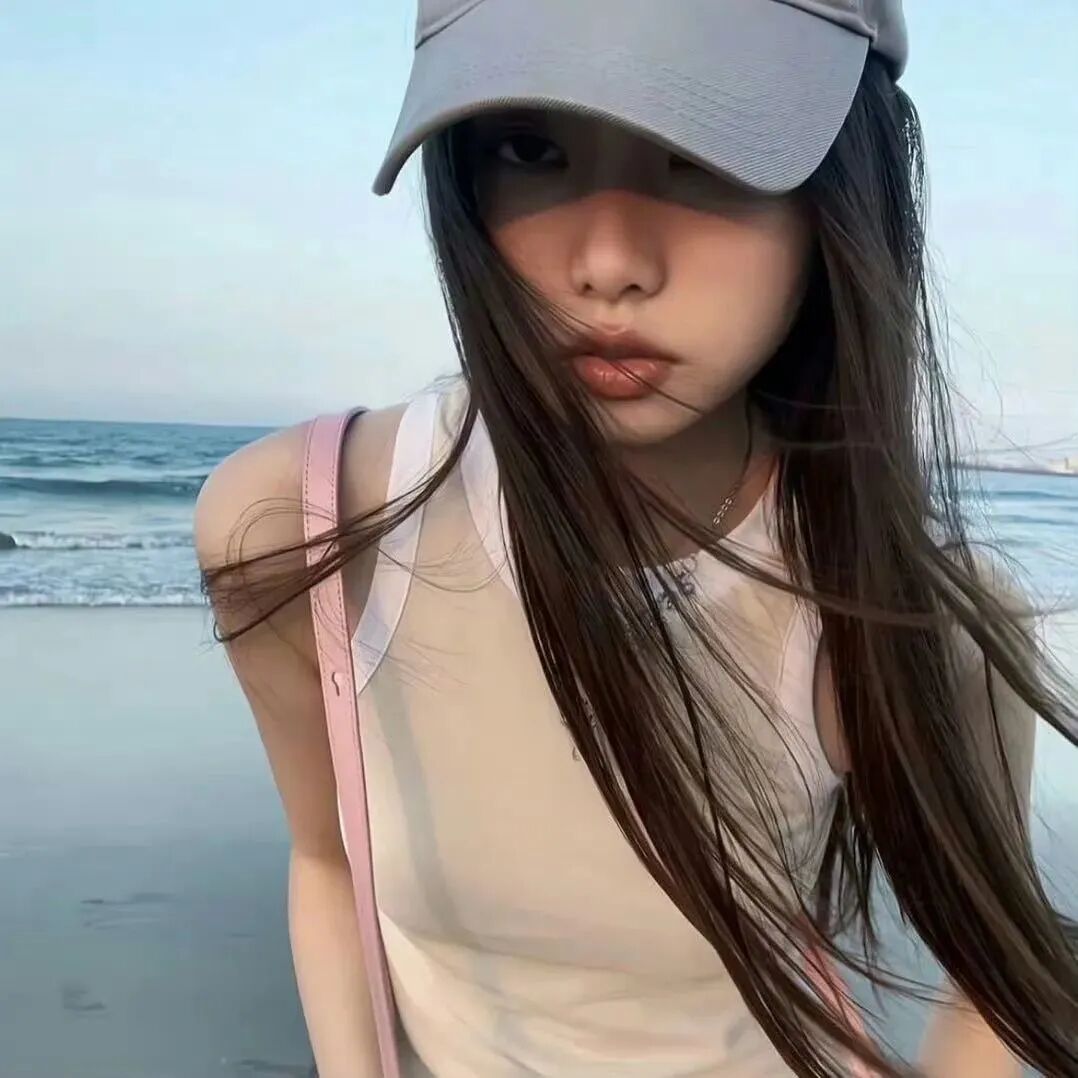 海边女生头像