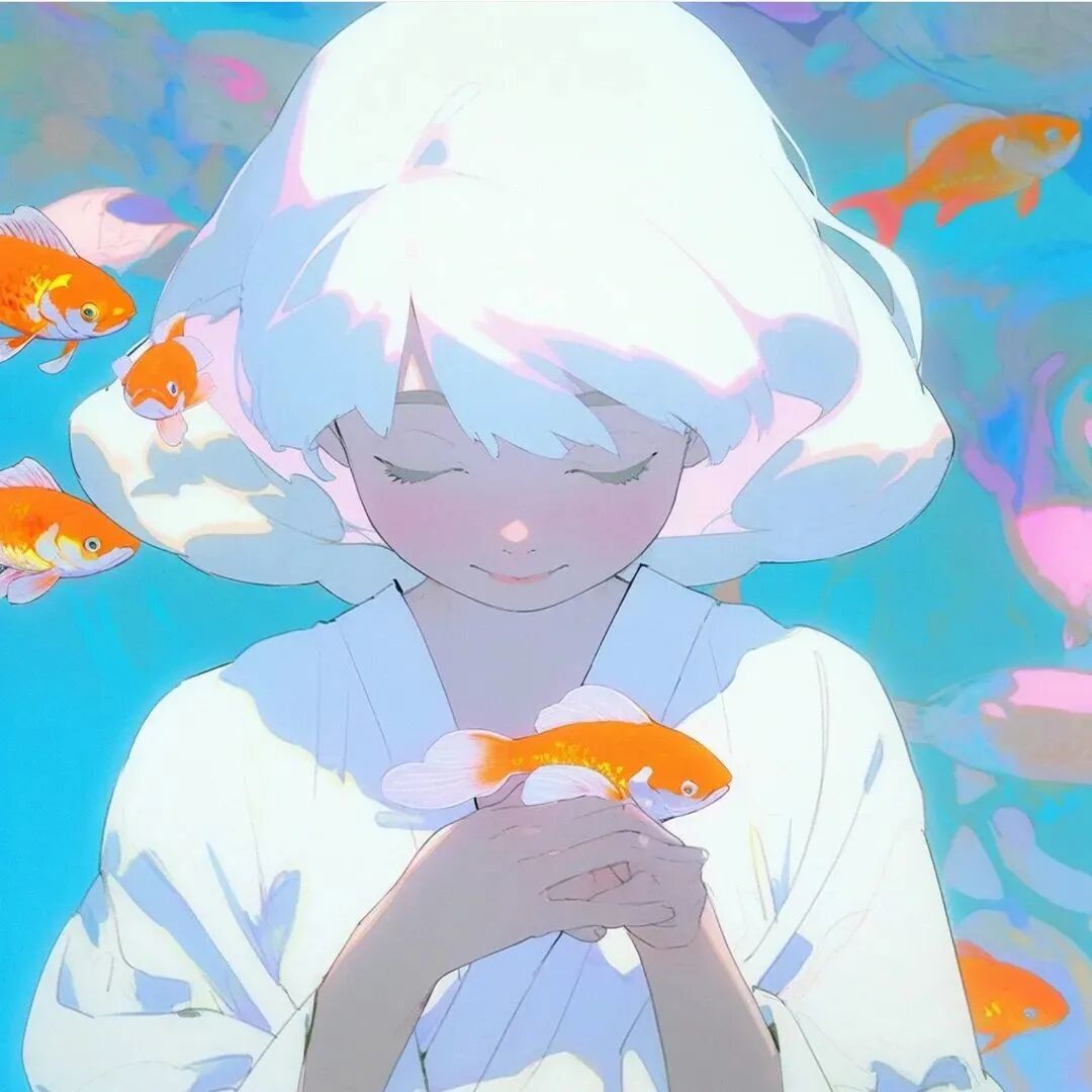 唯美动漫头像女