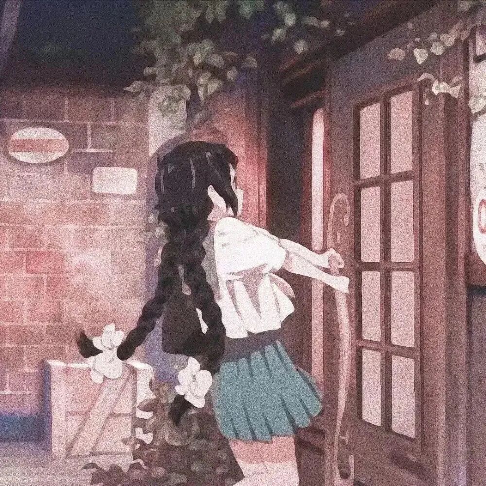 学院风二人闺蜜头像动漫闺蜜头像