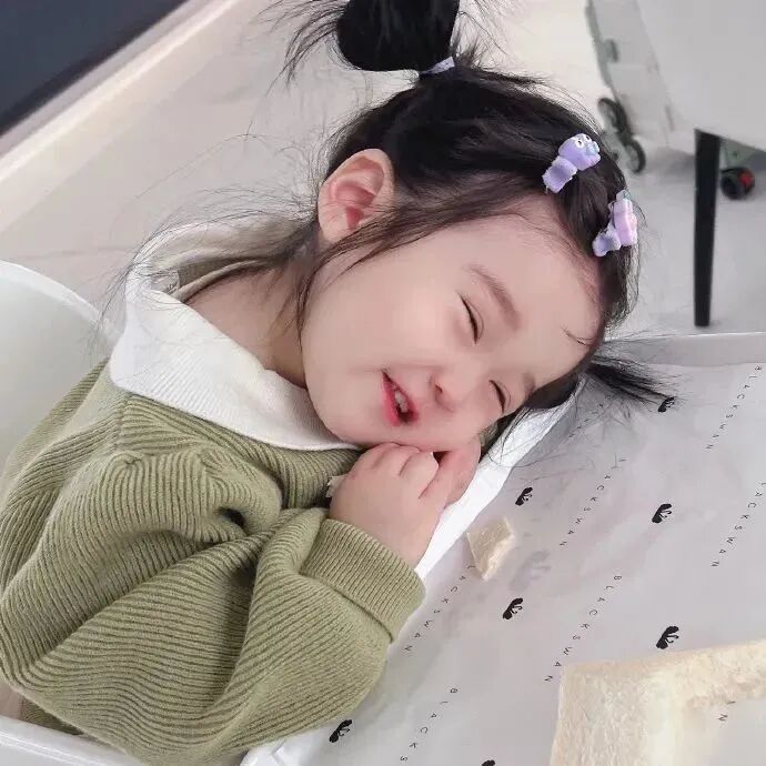可爱小女孩萌娃头像