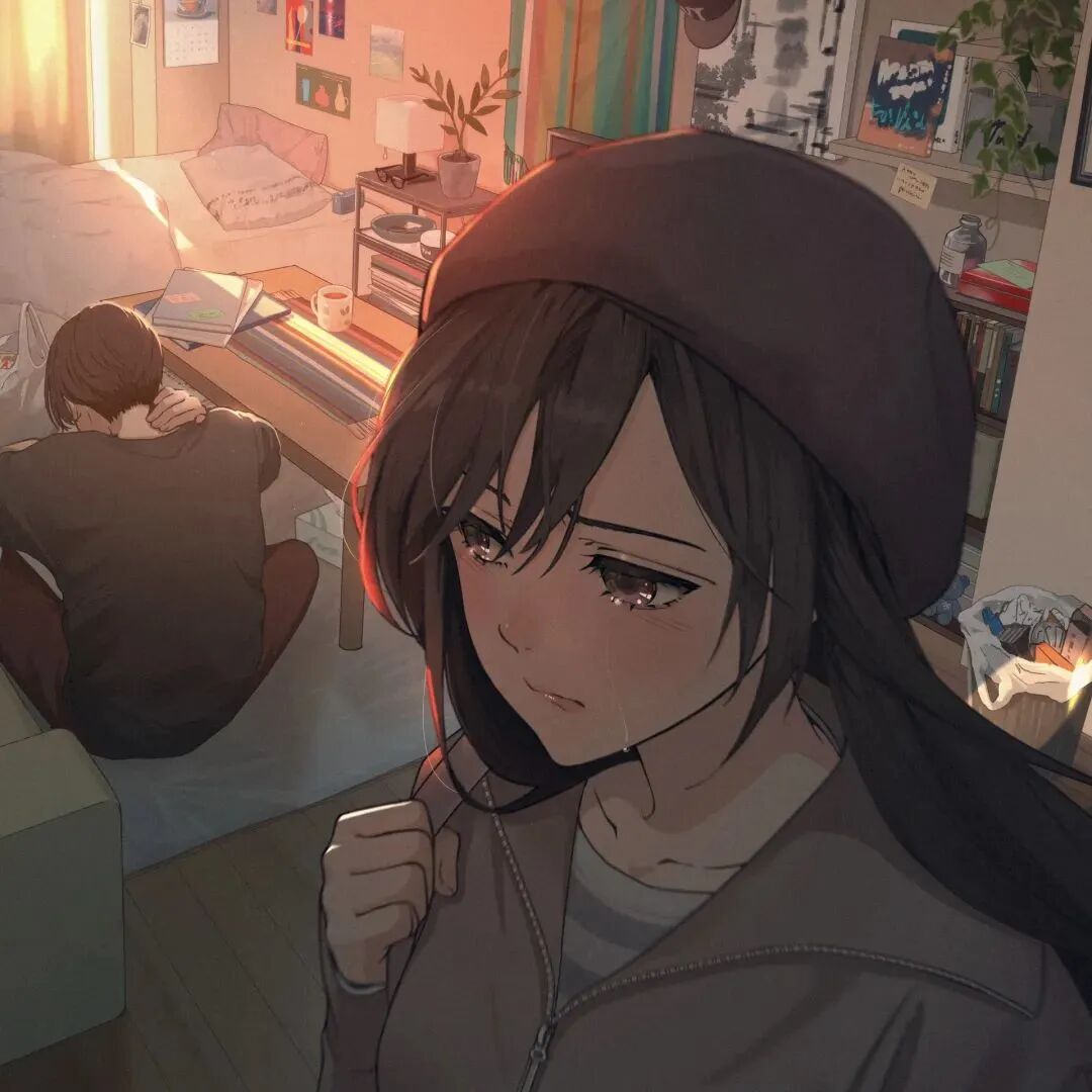 qltxsg伤感动漫情侣头像