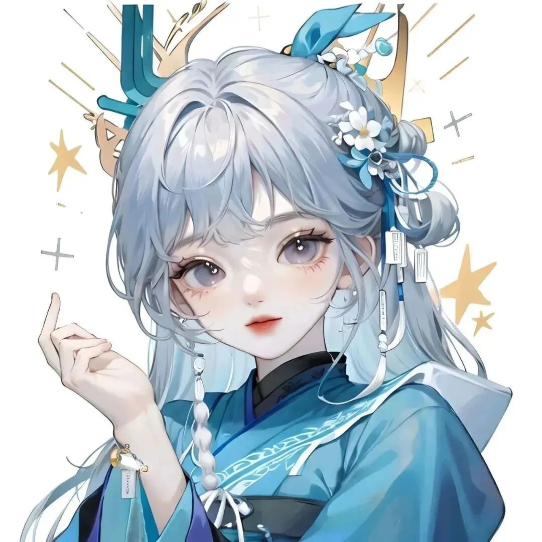 四人闺蜜头像动漫闺蜜头像