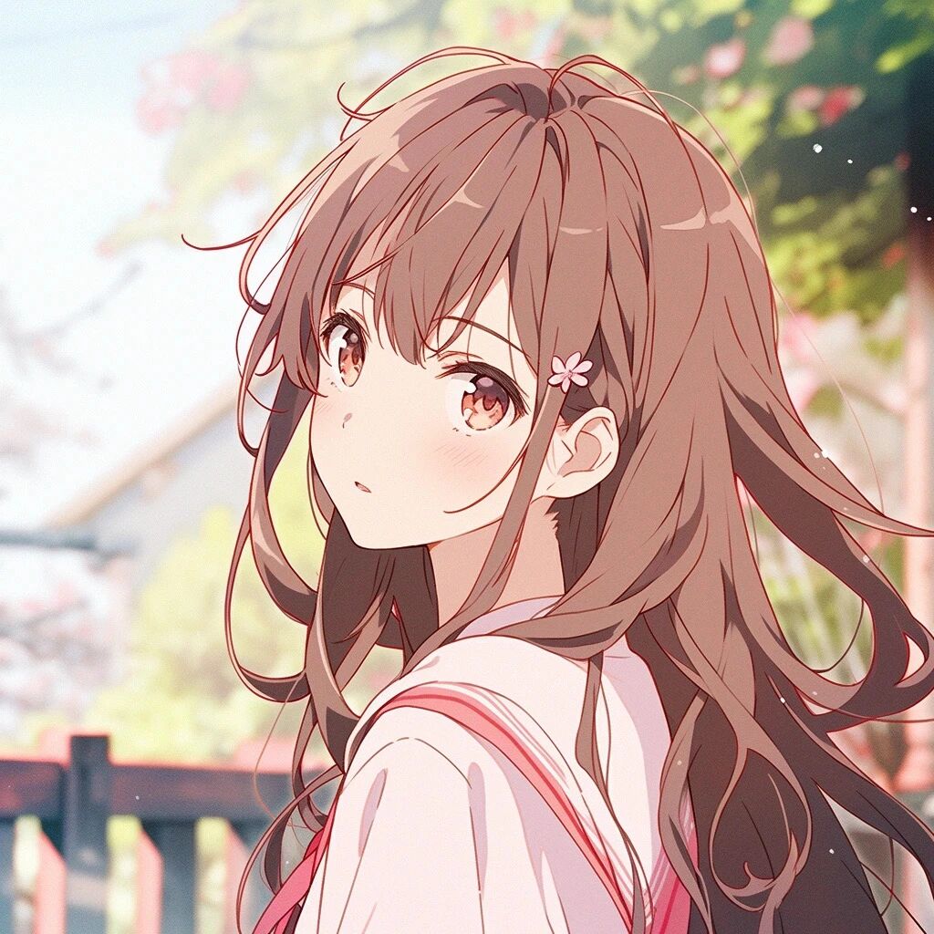 甜美动漫头像女
