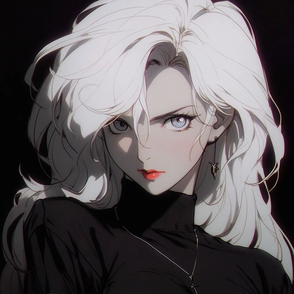 旧漫御姐很飒动漫头像女