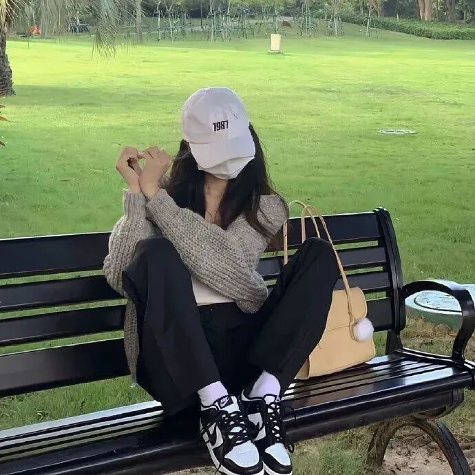 小清新不露脸女生头像