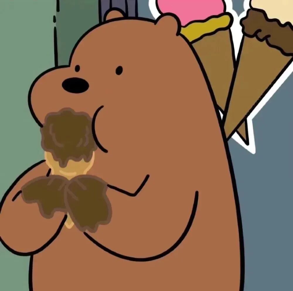 可爱咱们裸熊动漫头像
