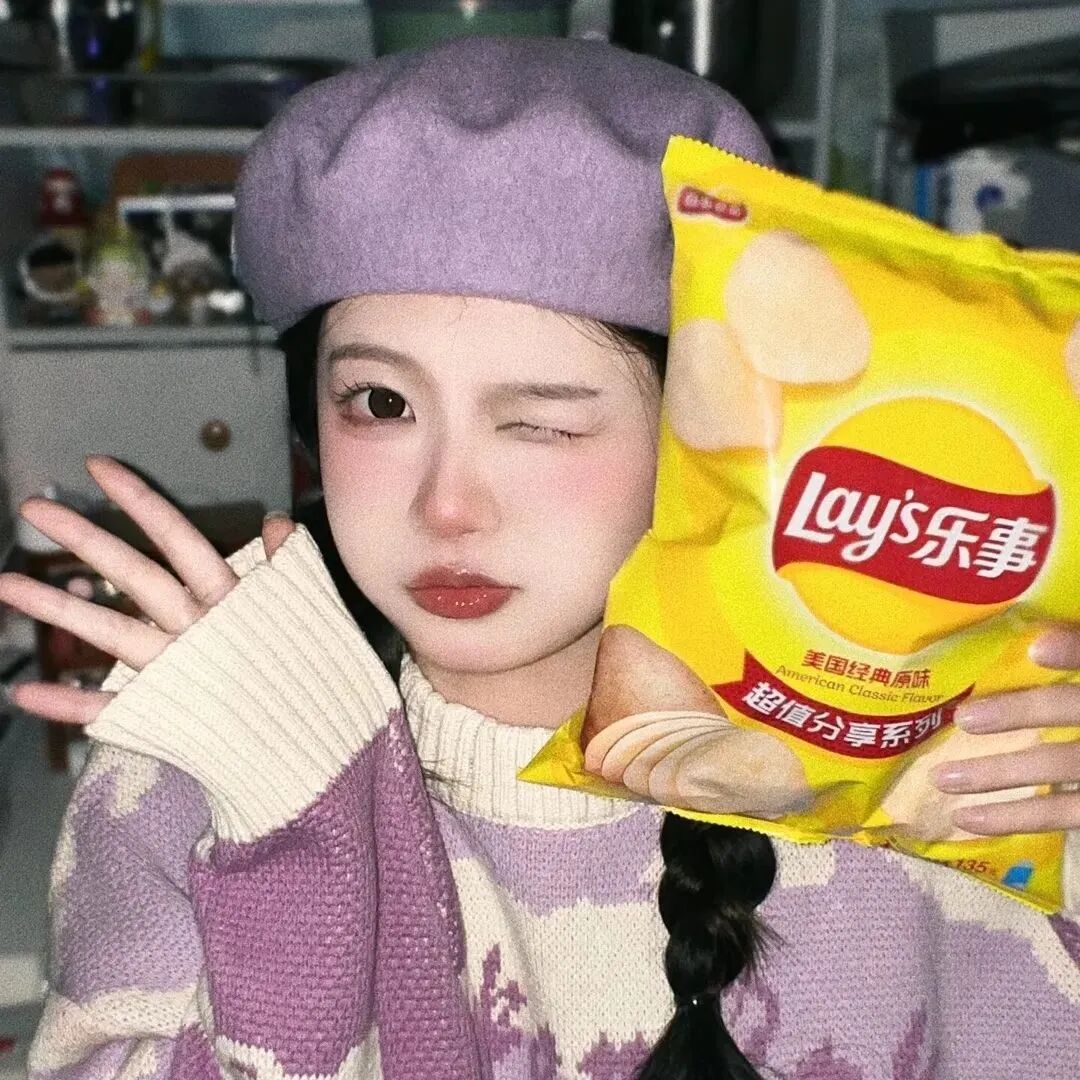 薯片二人闺蜜头像真人闺蜜头像