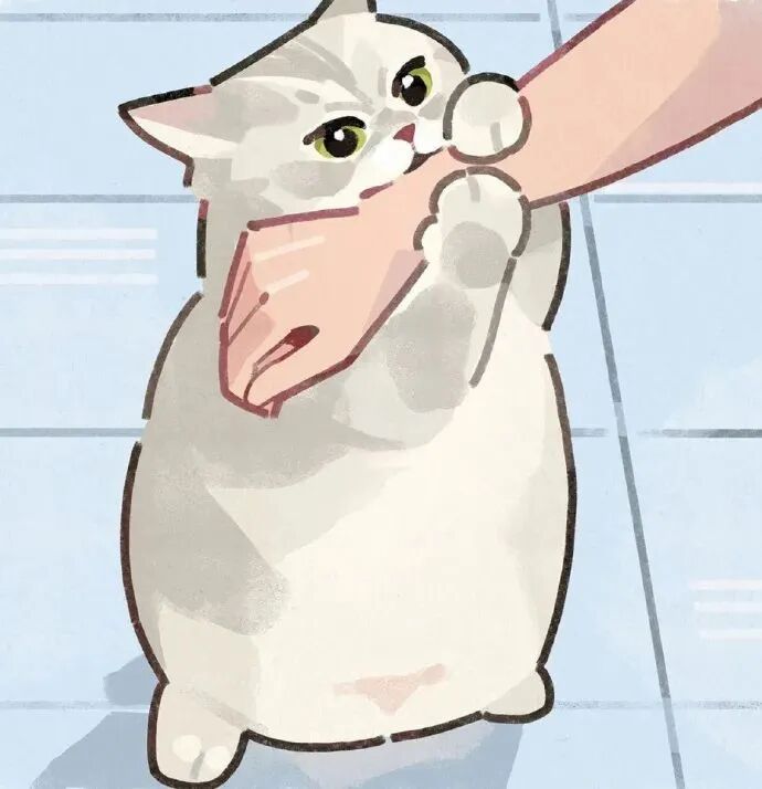 可爱猫咪卡通头像
