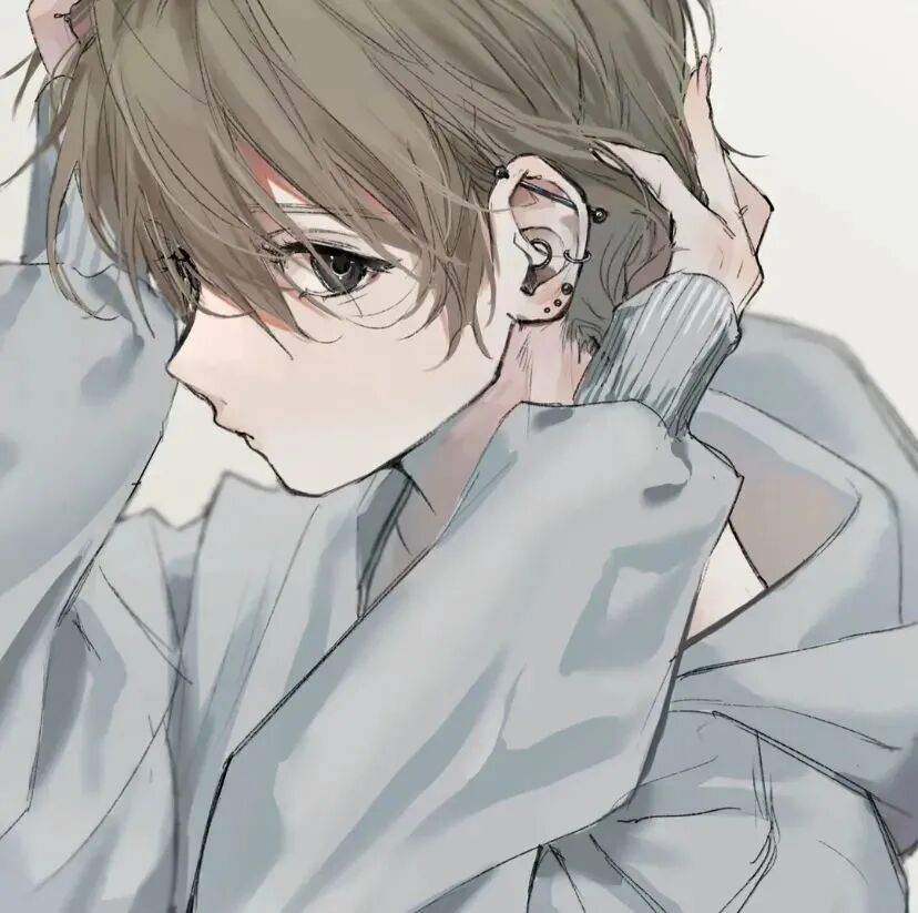 少年感动漫头像男