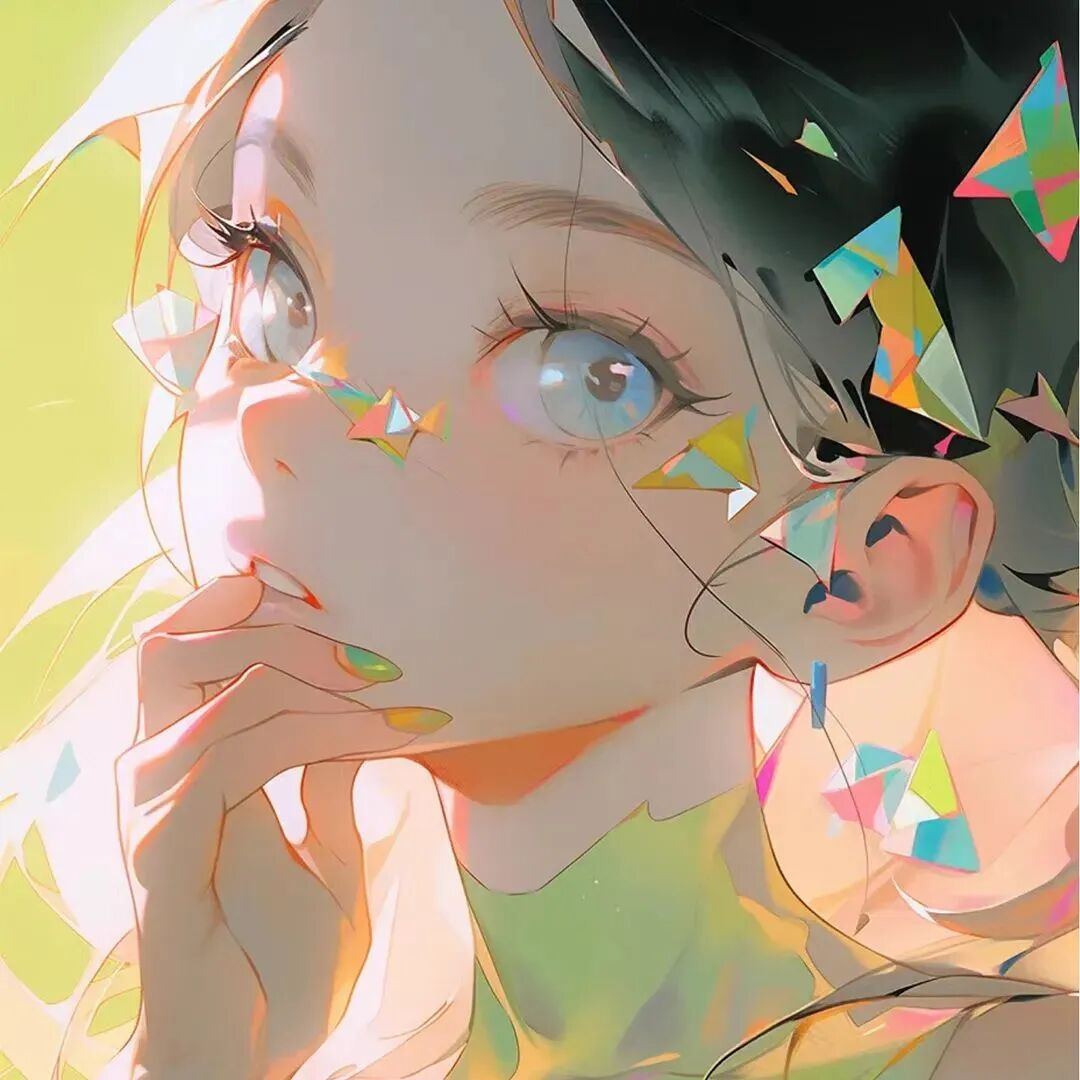 幻彩动漫头像女