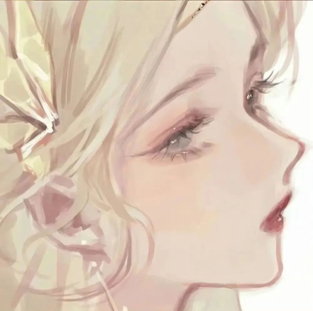 手绘动漫头像女