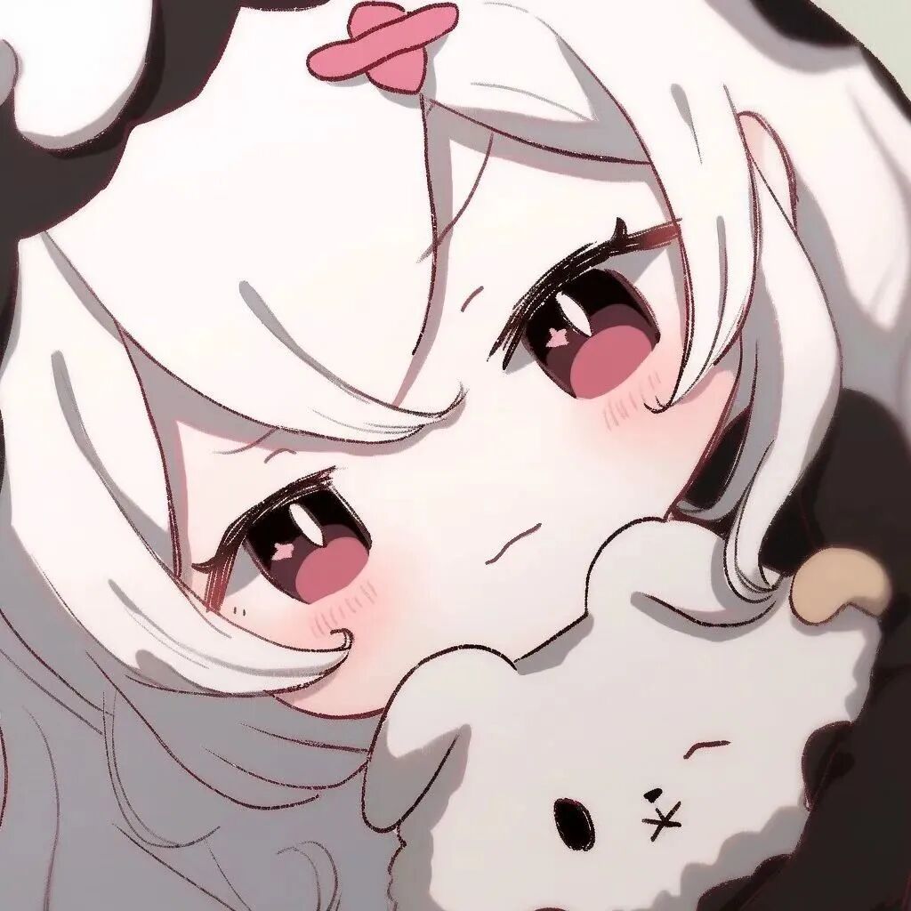 大眼睛活泼七人闺蜜头像动漫闺蜜头像