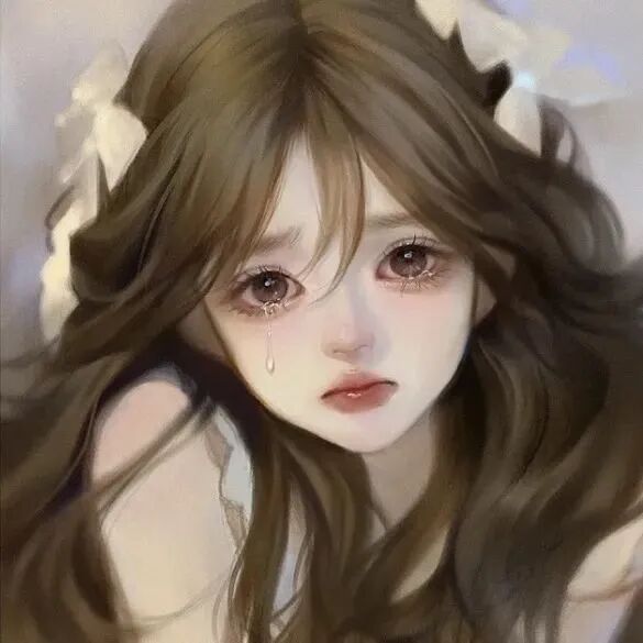 手绘动漫头像女