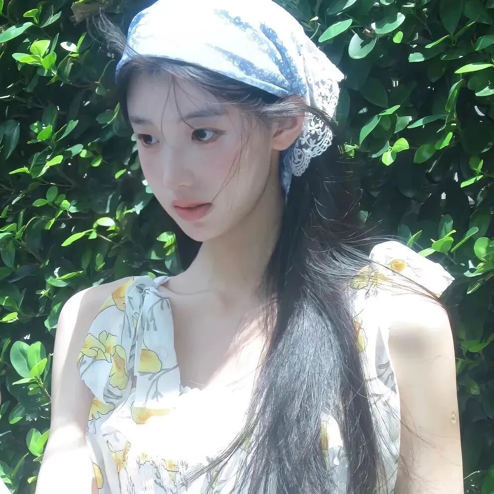 小清新女生头像