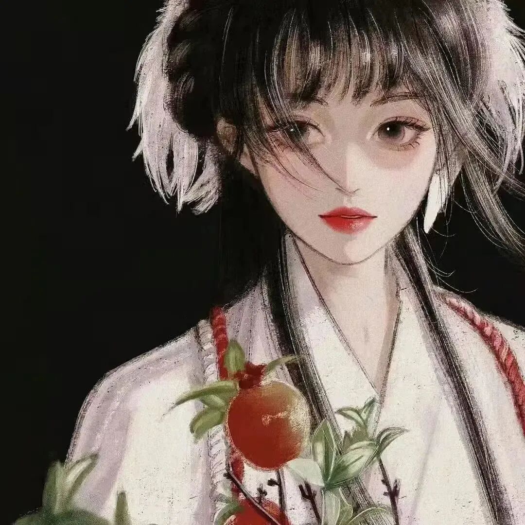 手绘动漫头像女