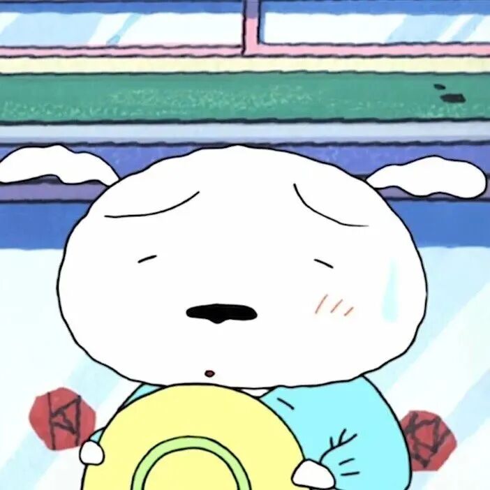 搞怪沙雕蜡笔小新小白卡通头像