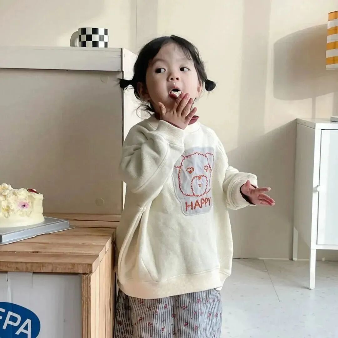 可爱小女孩萌娃头像