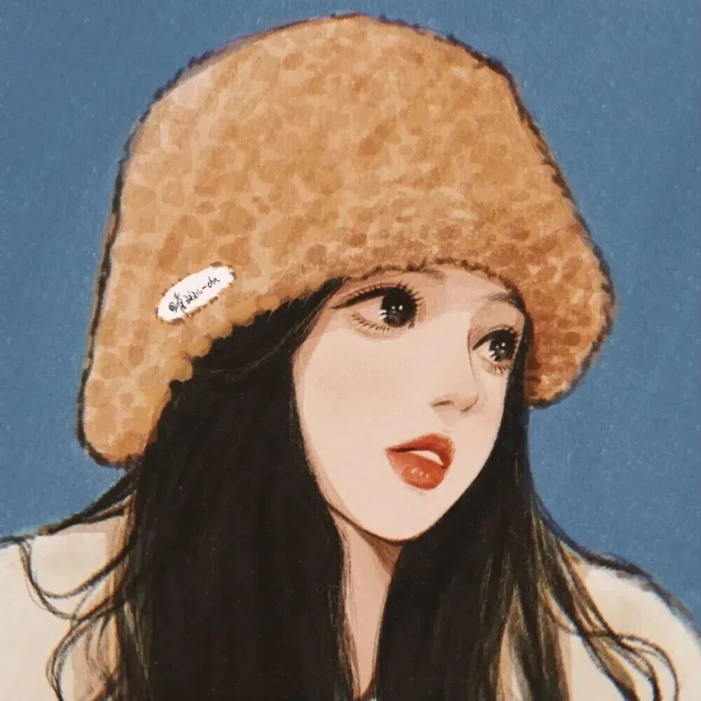 手绘动漫头像女