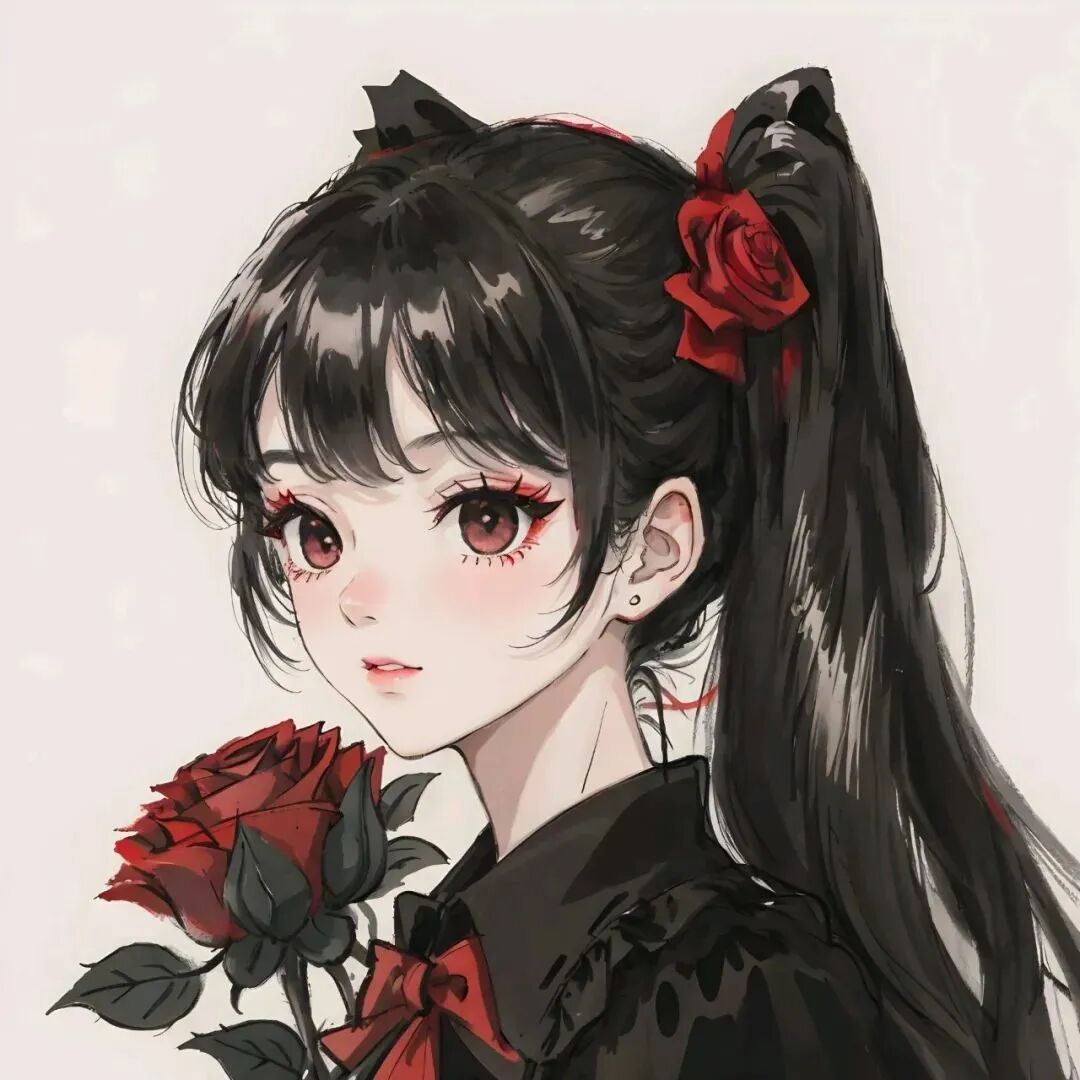 超仙气鲜花八人闺蜜头像动漫闺蜜头像