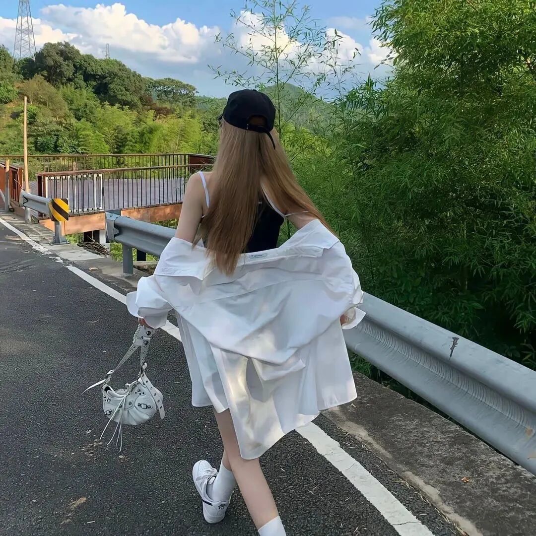 小清新不露脸女生头像