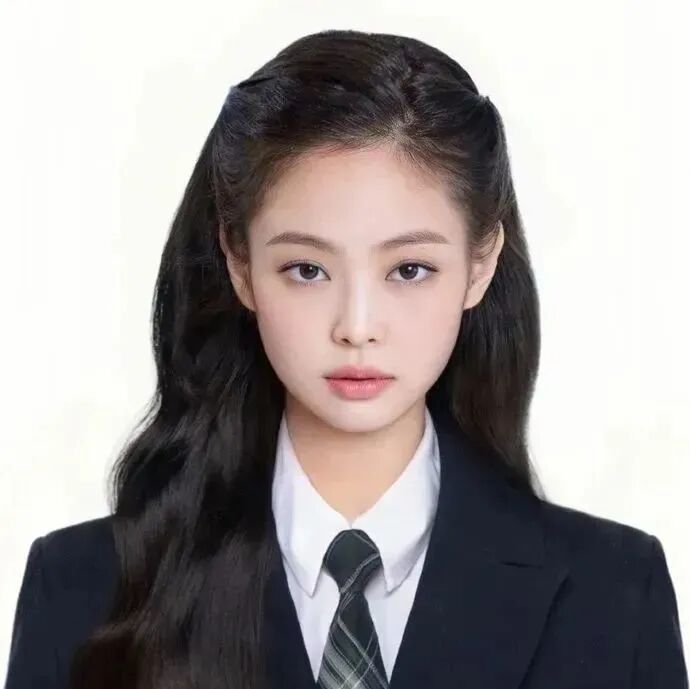 金珍妮头像Jennie头像六人闺蜜头像真人闺蜜头像白底头像