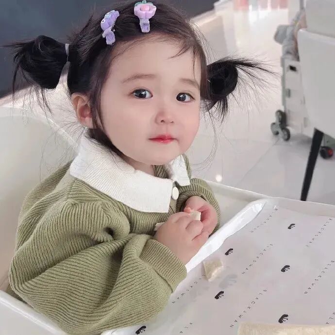 可爱小女孩萌娃头像