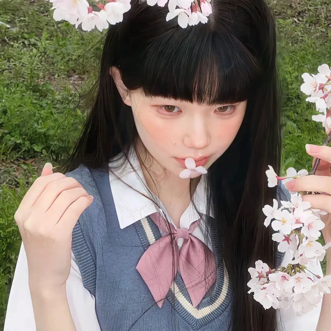 小清新女生头像