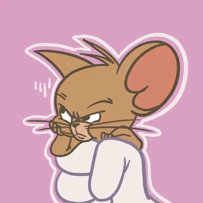 可爱猫和老鼠动漫头像