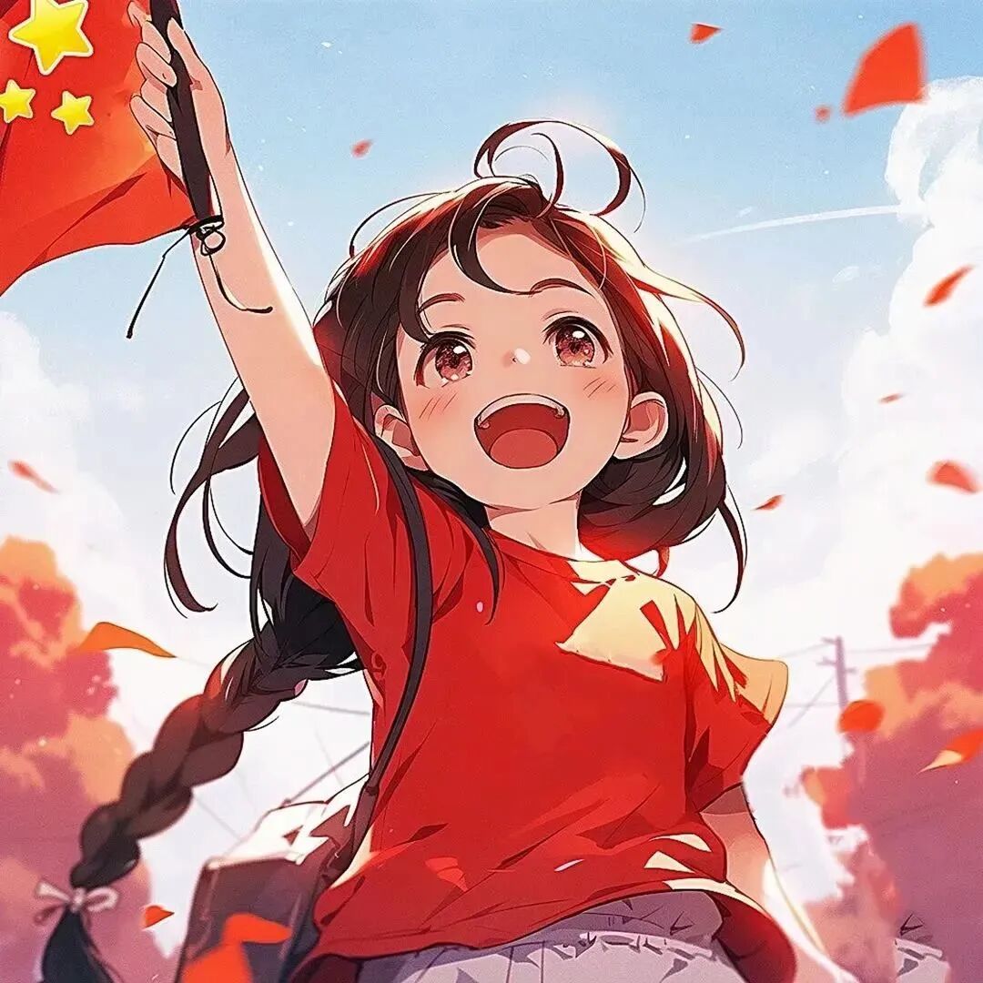 国庆爱国动漫头像