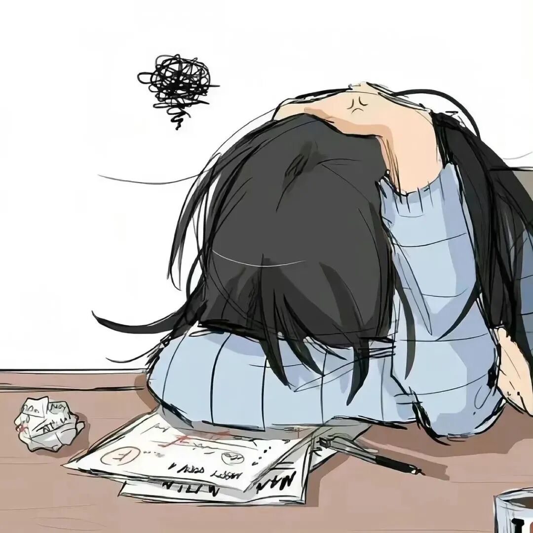 做作业动漫头像女