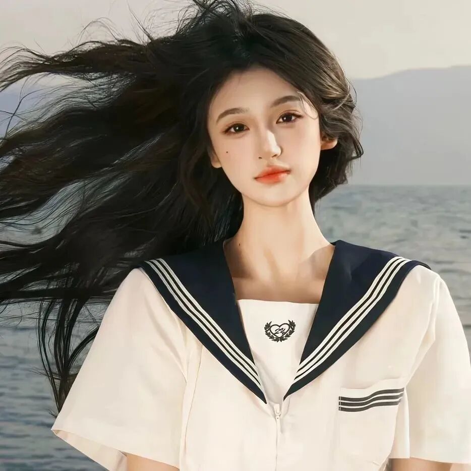 学院风氛围感女生头像