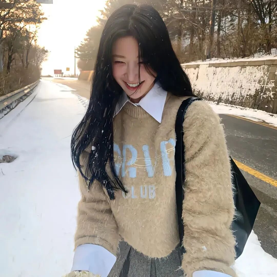 冬天女生头像