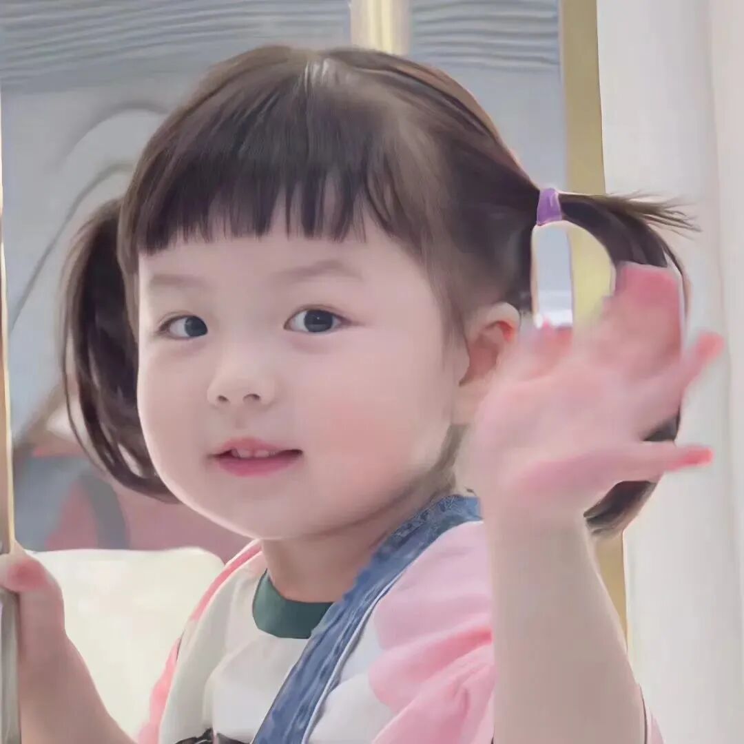 丸子妹小女孩萌娃头像