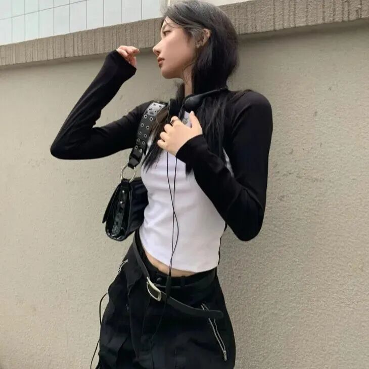 小众侧脸女生头像